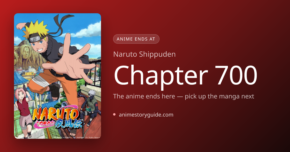 What Chapter Is Naruto Shippuden On Now? | AnimeStoryGuide